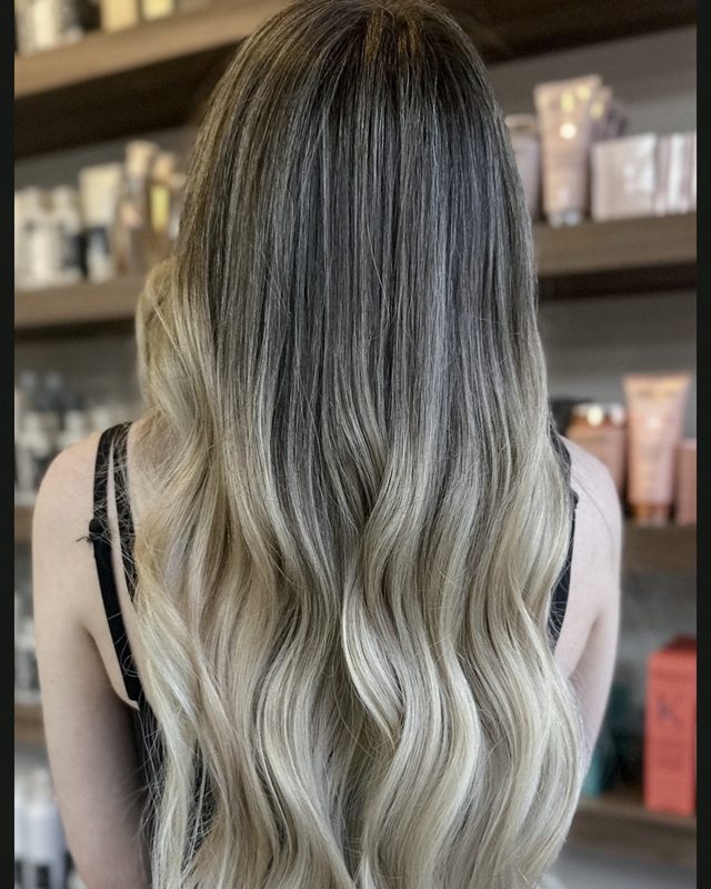 Lived-in blonde by Maya